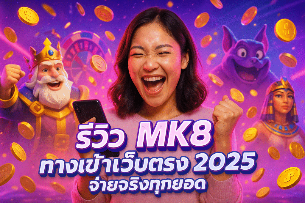 รีวิว MK8 ทางเข้า เว็บตรง 2025 จ่ายจริงทุกยอด