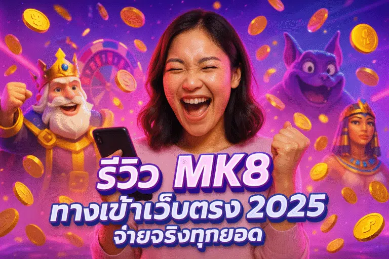 รีวิว MK8 ทางเข้า เว็บตรง 2025 จ่ายจริงทุกยอด