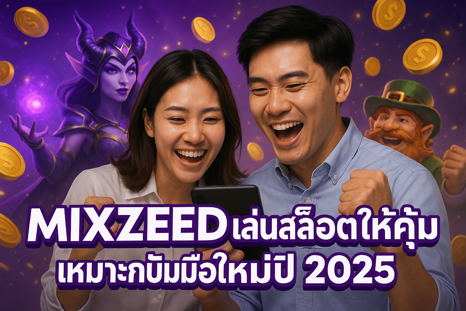 MIXZEED เล่นสล็อตให้คุ้ม เหมาะกับมือใหม่ปี 2025